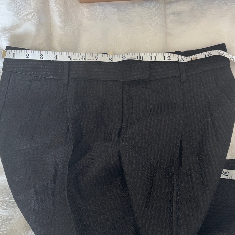 Banana Republic Luci Slim Lure Pinstripe Pant, Sz 8, New - Picture 12 of 12